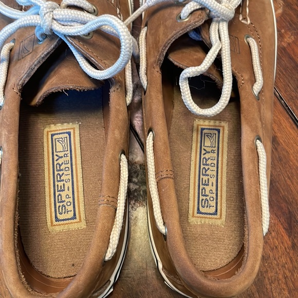 Sperry top-sider suede leather boat shoe size 8 1/2 - Picture 7 of 9